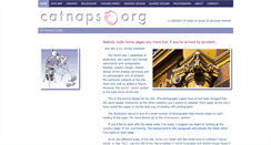 Desktop Screenshot of catnaps.org